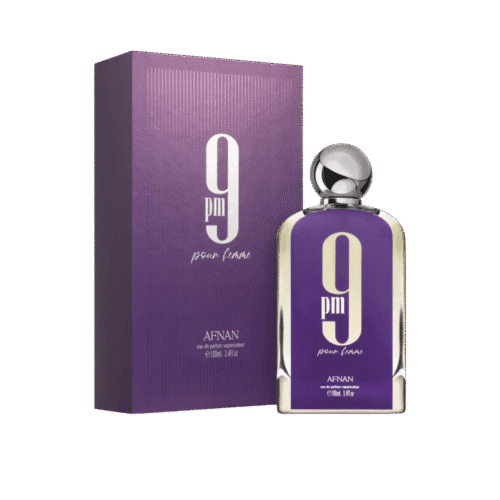 9PM Pour Femme de Afnan 100ml – Perfume Irresistible y Lujoso para Mujer