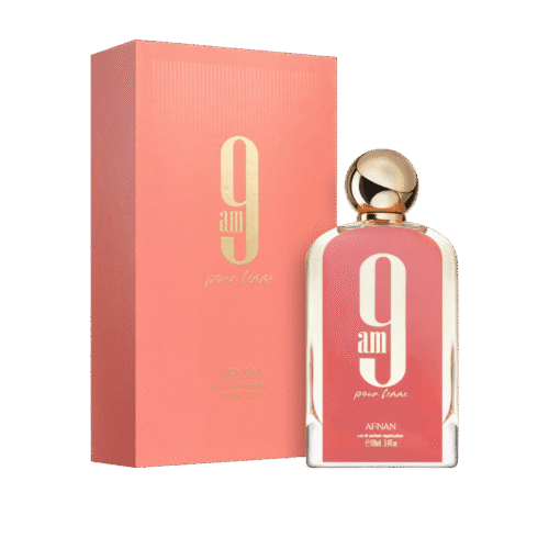 9AM Pour Femme de Afnan 100ml – Perfume Vibrante y Sofisticado para Mujer